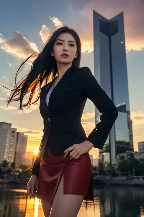 ((masutepiece:1.4, Best Quality)), (photos realistic:1.4), 
((1girl in)), Lustrous black hair, Hair that flutters in the wind,
(超A high resolution:1.2), Extremely delicate and beautiful, amazing, 
the Extremely Detailed CG Unity 8K Wallpapers, Ultra-detail...