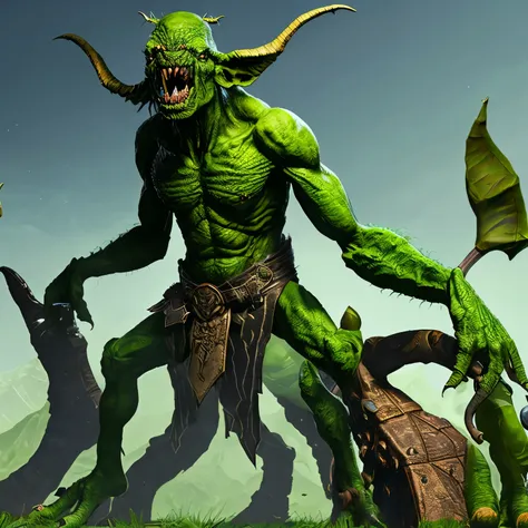 goblin green skin monster ugliness big picture