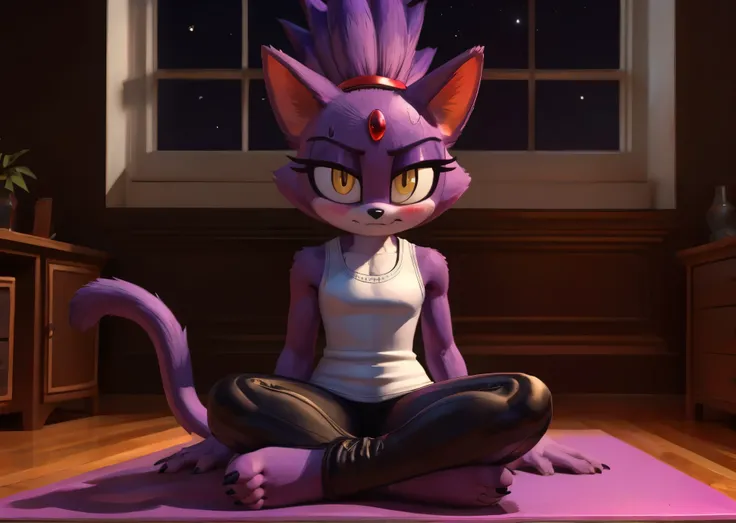 [blaze the cat], [uploaded to e621.net; (pixelsketcher), (wamudraws), (napalm_express)], ((masterpiece)), ((hd)), ((high res)), ...