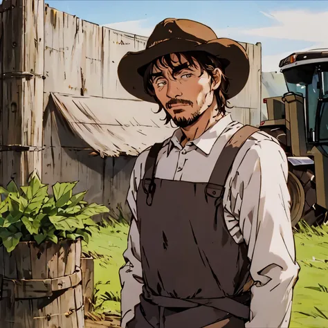 A farmer man