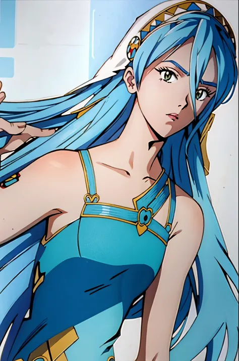 you_azura evangelion anime style