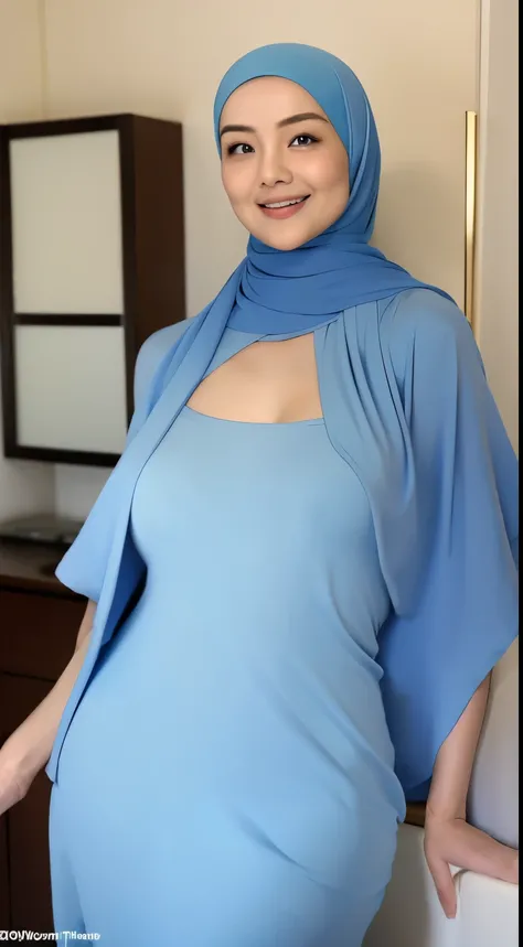 (64k, RAW photo, best quality, masterpiecel1.4), (realistic, photo-realistic:1.37), extremely detailed beautiful japanese muslim woman, extra detailed ray light, (lightinedium-breasted:1.2), ((erectnipples)), (((unbutton blue blouses revealing a flesh-colo...