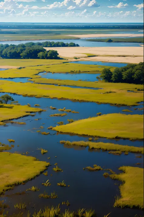 South Carolina marshes.