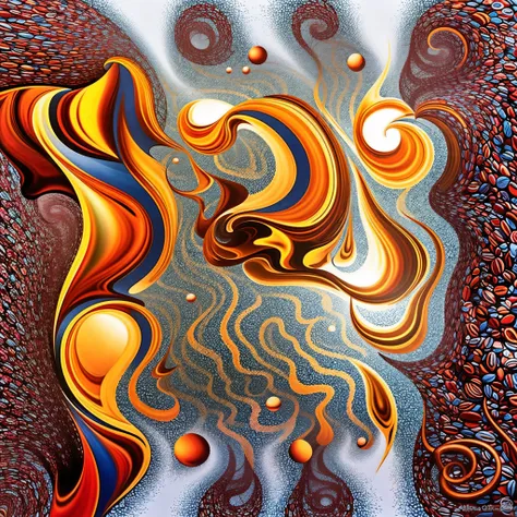 alex gray art molecule, rippling, explosion