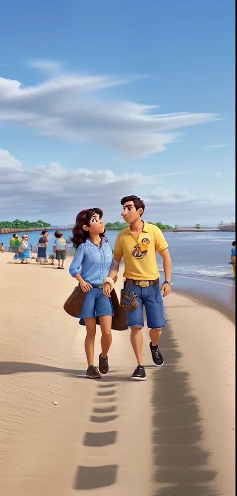 Estilo Pixar, alta qualidade