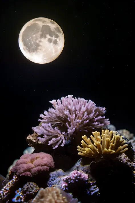 moon and anemone