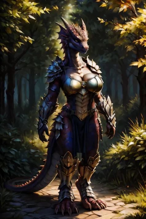 Sexy Character Portrait, , (womans:1.4), (anthro:1.2), dragon, womans, Amatsus Armor, Blademaster, Thin, hi res, photo realism, soft shading, presenting , (A detailed eye:1.1), Beautiful eyes, (Masterpiece:1.2), Detailed Face, good anatomy, Detailed scales...