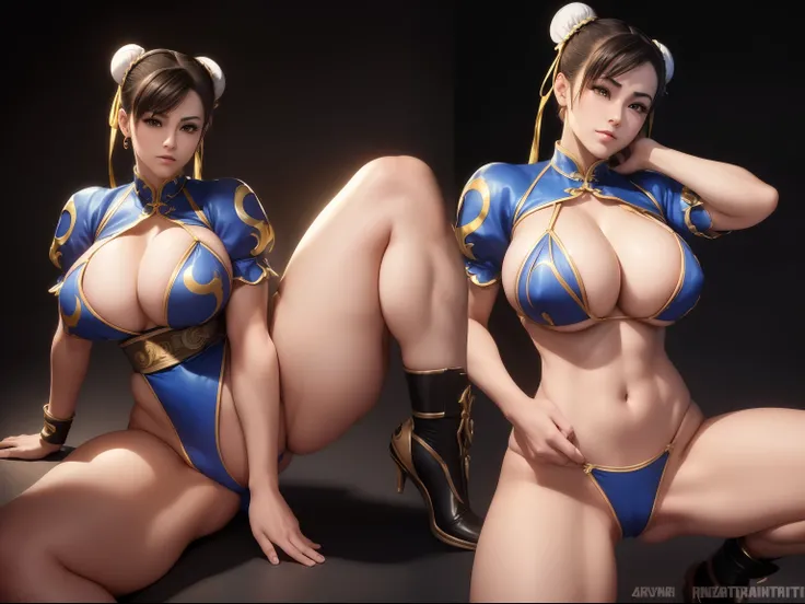 (((chun li))) ((de streetfigther)) (((enormes tetas)))((8k))),((cuerpo completo))(((Amazing tits)))caliente, hermosa,((Hornie)), 8k, hiperrealista todo como un motor irreal trazado de rayos render ((estilo humano hiperealista)),(((Empty dark background)))....