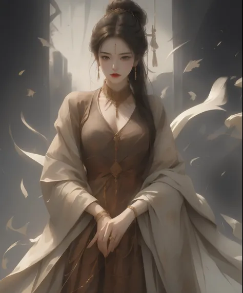 Best quality、masterpiece、A high resolution、(A girl holding a long sword: 1.4)、Flat slim figure、flatchest、Porcelain turtleneck dress、Delicate hair accessorieine Necklace、detailed jewellery、pretty  face、Physically、Tyndall effect、realisticlying、Shadow Studio、...