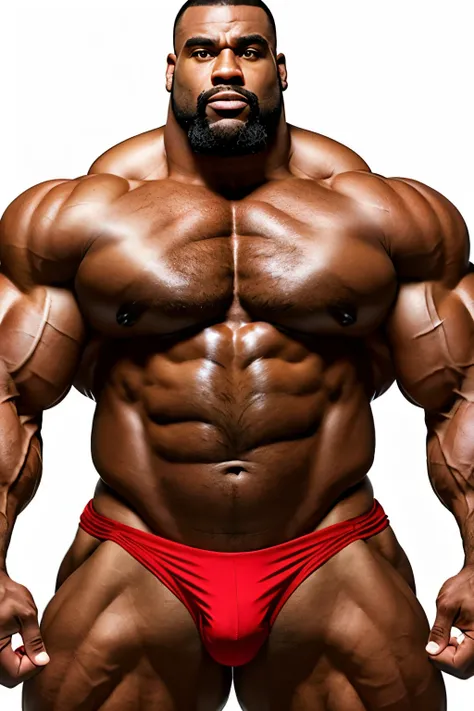  Ronnie Coleman, Zangief, Homem Arafeid com corpo musculoso e cueca branca, detailed venous muscles, Bowed muscles;, large muscles, huge muscle, Gigachade Muscular, flexão de large muscles, pernas musculosas, exaggerated muscular physique, huge muscles, hu...