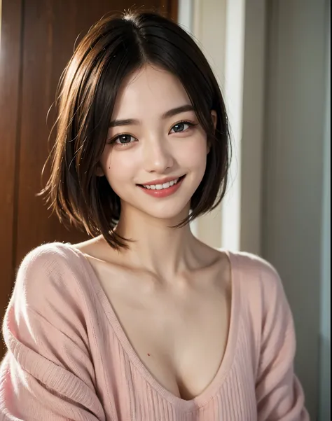 best quality, muste piece, ultra high resolution, (It&#39;s photorealistic:1.4), Raw photo, 1 girl, K deｰPOP idol, short hair, slender body,resort hotel,detailed eyes,(realistic eyes),delicate face,realsK dein,detailed hair,Detailed sK dein,pretty face,((s...