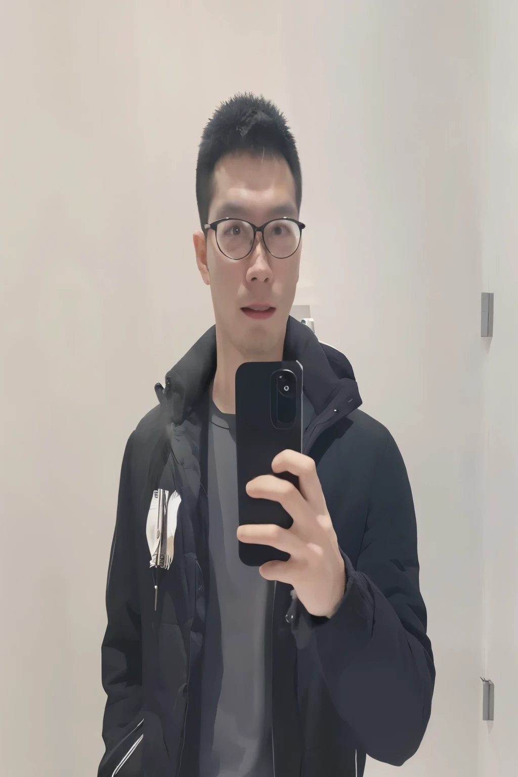 There is a man looking into the mirror, 28 years old, Christopher , steve zheng, winner needs, 23 years old, Professional profile picture, David Liang, yanjun chengt, Peter Shaw, Liu Stanley, New Kevin, xintong chen, Professional pictures