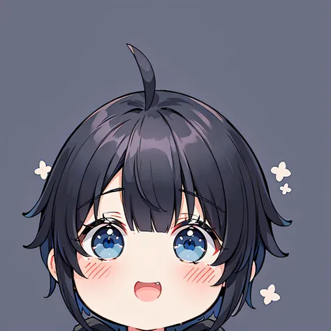 ultra high resolution, best aesthetics, 足の描写のhighest quality, flat avatar, かわいいboyのアニメビジュアル, cute art style, a bit, short hair, Ahoge, laughter, draw a picture on ○○, simple background, side lock, large oval eyes,highest quality,illustration, wallpap...