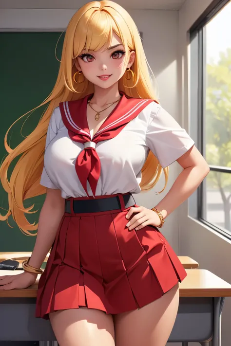 (extremely details CG, Unity, 8K Wallpaper extremely delicate and beautiful), (​masterpiece), (top-quality:1.0), (超A high resolution:1.0), ((perfect proportion shot:1.0)), beautiful vibrant lighting, realistic shadow, [high resolution], tanned skin, cute f...