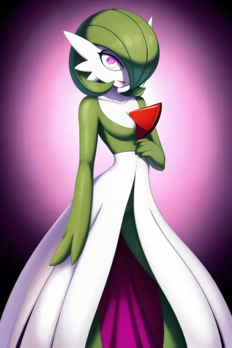 Gardevoir, empty eyes, spiral eyes, enchanted, entraced, hypnotized