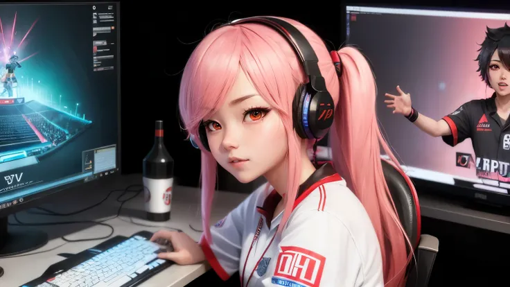 E-Sports Champion anime girl