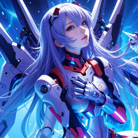 Woman with long hair and two guns wearing futuristic suit, Best Anime 4K Kona-chan Wallpaper, anime style 4k, anime art wallpaper 4k, anime art wallpaper 4k, anime wallpaper 4k, anime wallpaper 4k, ultra hd anime wallpaper, anime art wallpaper 8k, 4k anime...