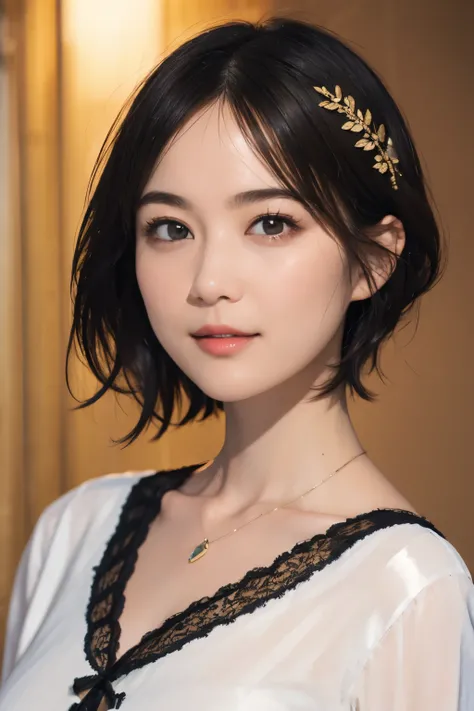 144
(20 year old woman,Are standing), (Super realistic), (high resolution), ((beautiful hairstyle 46)), ((short hair:1.46)), (gentle smile), (brest:1.1), (lipstick)
