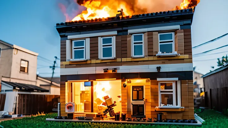 Lego,genuine,Home,explosion