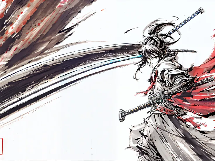 samurai,sword,master piece,highest quality,ultra high resolution,super detailed,8k