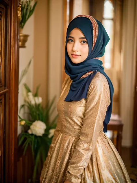 hijab, dress, venesia