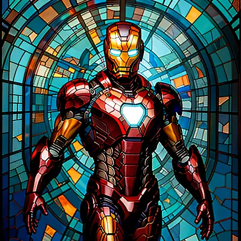 St41nedg Iron Man，（Glass shards）