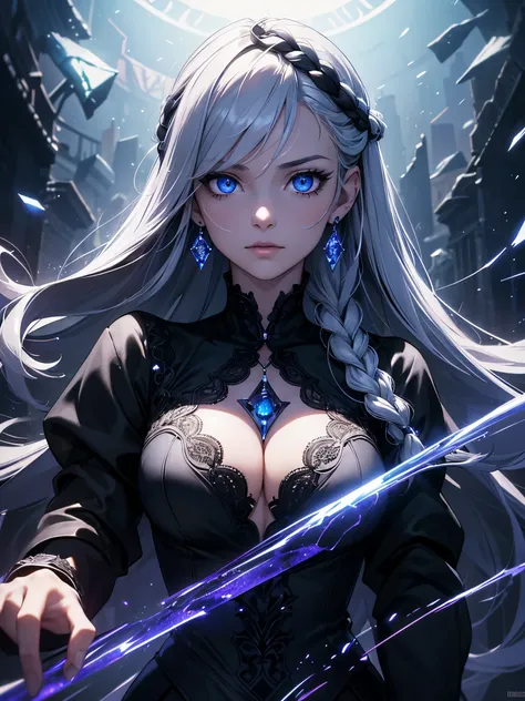 (masterpiece, best quality, ultra-detailed, best shadow), (detailed background,dark fantasy), (beautiful detailed face), high contrast, (best illumination, an extremely delicate and beautiful), ((cinematic light)), colorful, hyper detail, dramatic light, i...