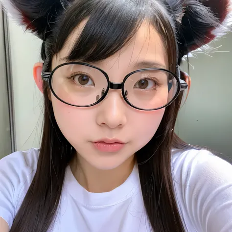 anime sweaty see-through sex furry ears glasses