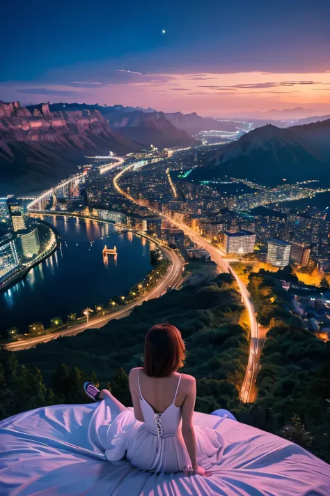 Amazing night view and amazing beauty