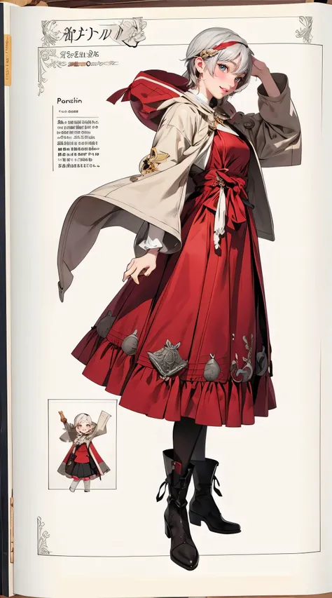 a character design by Akihiko Yoshida
