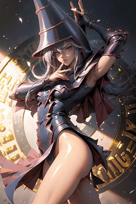 Dark magician gils nude . Coqueta. Sexy. Hot. Pose de magia . Circle of Magic. magic heart. Coqueta y sensual.