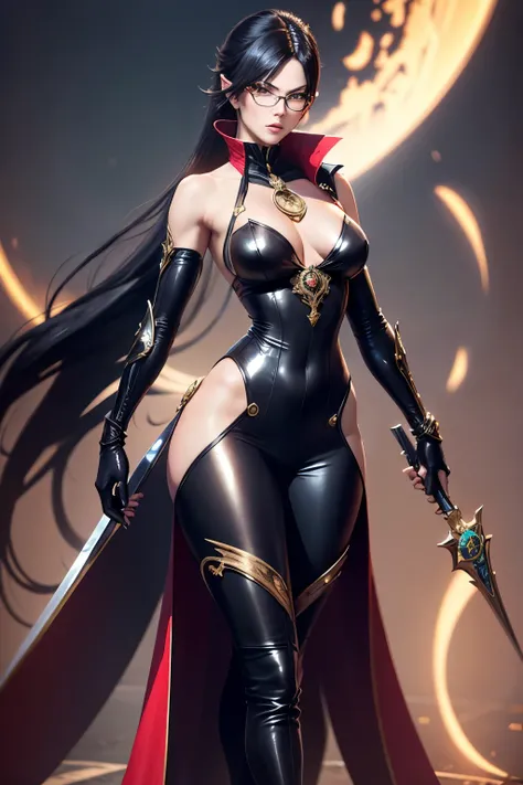 Sexy Bayonetta Standing Full Body