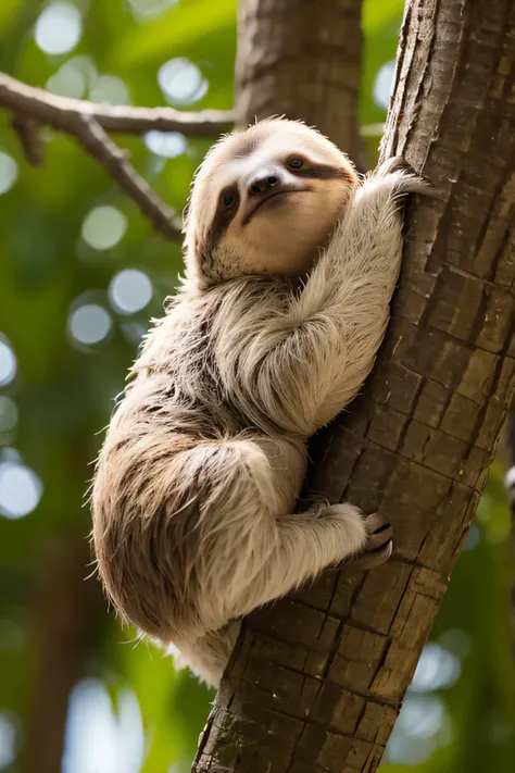 The Sloth cute fluffy