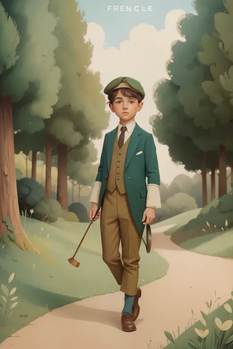 1920s French Countryside Enchanted Forest Exploration (Location: Provence):
Character: A tween boy with a flat cap, embarking on a magical exploration of an enchanted forest in Provence during the Roaring Twenties. Illuminate the whimsical journey with Wes...