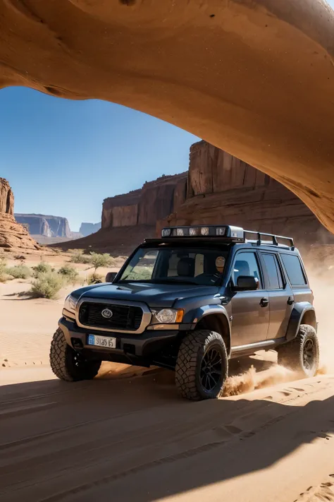 saloon，desert，off-roading