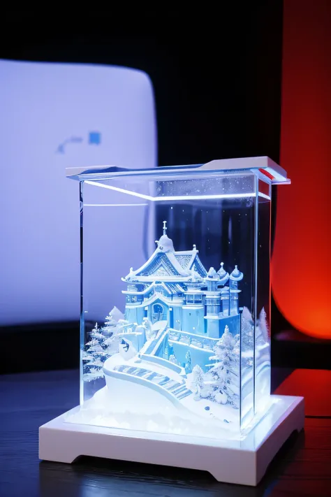 Ice sculpture model, Heilongjiang Province, Themed Chinese Dreams – Love of Ice and Snow, With the cultural characteristics of the new era, showing the development style of Heilongjiang Province in the new era, Animal models, creativity, beauty.  