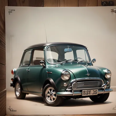 Cute miniature Cooper Mini, collection  --auto --s2