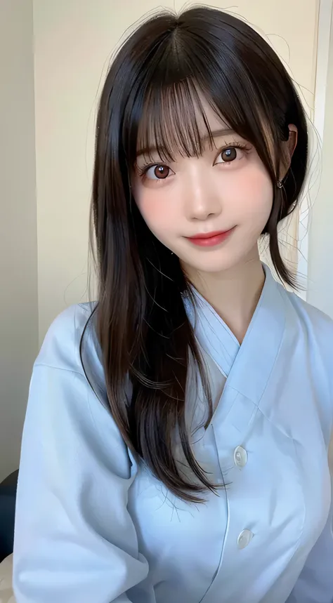  Skin texture natural、,The pores are、Must be detailed enough to be easy to identify。 Skin should look healthy with even tones。 Use natural light and color,女の子1人,japanes,22year old,kawaii,A dark-haired,ポニーテール,smil,Looking at the camera,SEA,水着ビキニ、ハイレグ
