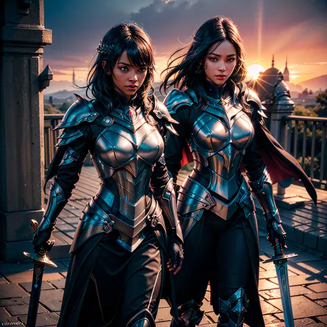 Oblivion "Skyrim Daedric Armor Ebony Carbonite" SUN nebulae stars nebula starry_sky epic Sunshine panoramic sunset spacious radiant sunrise stance, Joust Challenge Lord Daedric Ebony Armor_Ash Gorgeous Queen Daedric_Armor (Ebony Daedric Armor_Carbon) (hold...