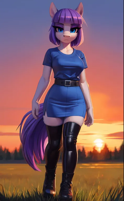 [maud pie], [Uploaded to e621.net; (Pixelsketcher), (mayosplash), (wamudraws)], [uploaded to twitter.com; (@senip)], ((masterpiece)), ((HD)), ((high res)), ((solo portrait)), ((full body)), ((front view)), ((feet visible)), ((furry; anthro horse)), ((detai...