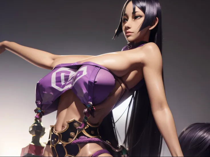 (((minamoto)))8k,((de minamoto no raiku ))(lleva su unitardo ninja color morado))(((r minamoto no raiku)))(((ella posa cat walk)))(((Amazing tits)))caliente, hermosa,((Hornie)),((( minamoto no raiku)))((tiene nalgotas)))8k,((parece un render 3d)) hiperreal...