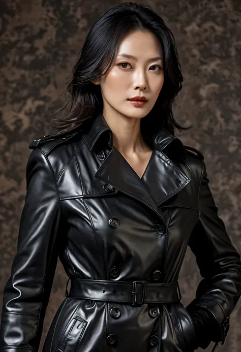 Leather coat 20240108