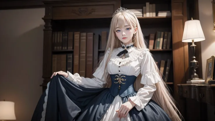 ((masterpiece, anatomically correct, high details, high quality, photorealistic, 8k)), young girl, (pureerosface_v1:0.008), (dynamic pose:0.7), Perfect Face, ((smiling)), Shiny Blue Eyes, Detailed Eyes, Eyelashes, (Glossy Super Long Straight Blonde Hair wi...