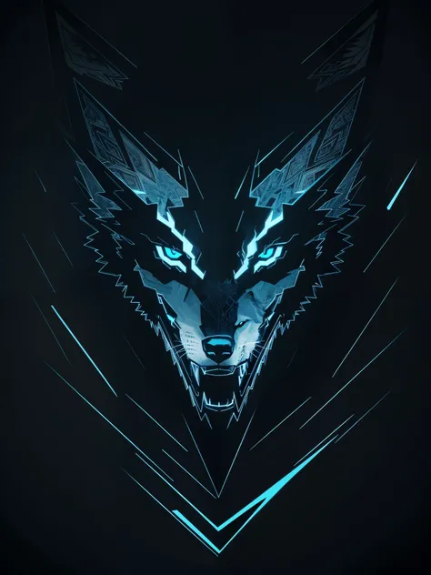 Logo with "TEAM WOLVES" writing, minimal and sleek wolf line art logo, black and dark blue background, bright blue accents, striking and solid — WOLVES — auto — s2

Logo with "TEAM WOLVES" writing, intricately designed wolf line art logo, black and dark bl...