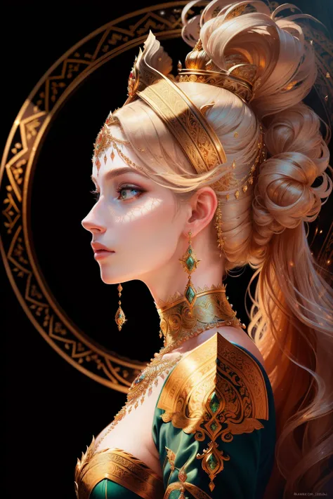 Introducing the epitome of artistry, a magnificent and flawless masterpiece that showcases the utmost best quality and ultra-detailed illustration. This high resolution, professional artwork brings to life a stunning portrait of a goddess, capturing every ...