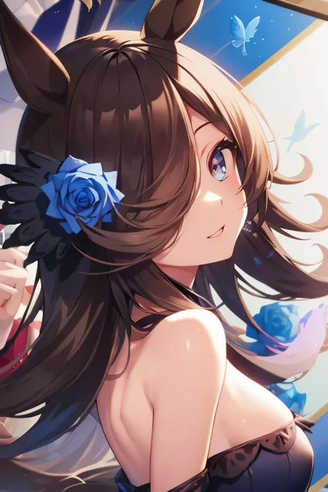 (muste piece.highest quality).(dynamic angle). (Very spectacular detail CG painting),(perfect image)、comics.illustration.Girl with small breasts.detailed face、perfect face.delicate face、dressの衣装を着た貧乳少女、((A girl with small breasts wearing delicate Japanese ...