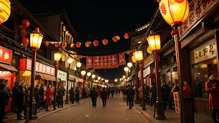 Spring Festival Year of the Dragon traditional cultural lanterns