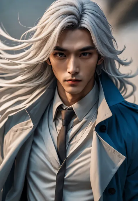 (male character design), half body photo, staring at the camera,
(chinese handsome man gao changgong, prince of lanling, in fron...