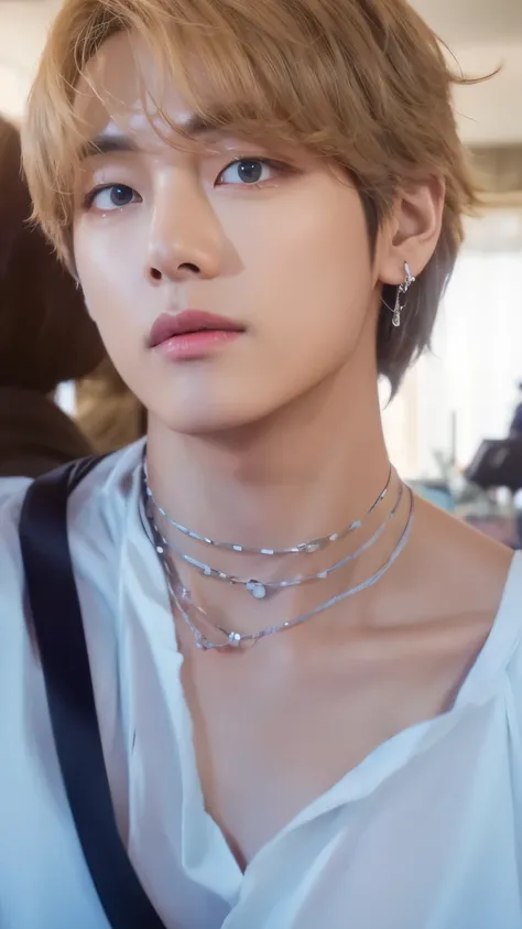 Taehyung from Bts, fotorrealista, ultrahd, 8k