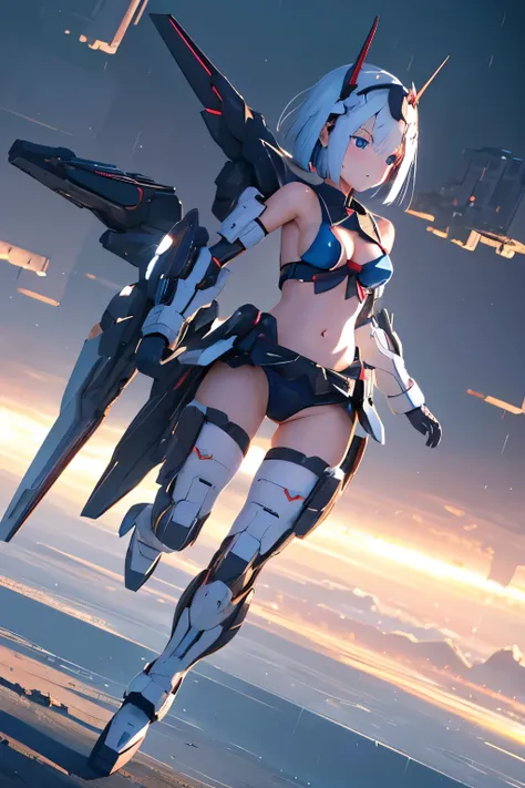 (highest quality)),
((masterpiece)),
(very detailed: 1.3),
ultra HD16k,
NVIDIA RTX,
Super Resolution,
{(japanese young girl)},
((wears a futuristic Gundam mecha)),
(Gundam),
with headgear,
with v-fin , white theme,
((unarmored cleavage)),
((unarmored stoma...